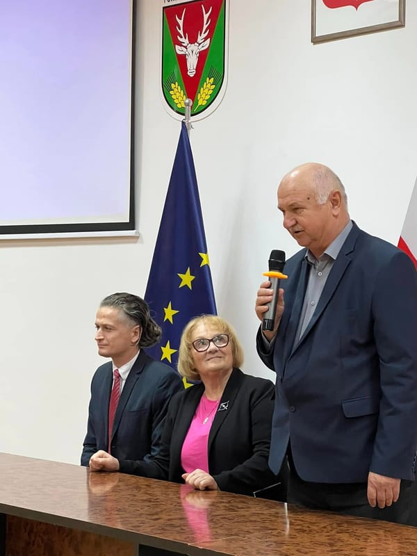 15.10.2024 r. Spotkanie w Starostwie Powiatowym - Światowy Dzień Walki z Rakiem Piersi