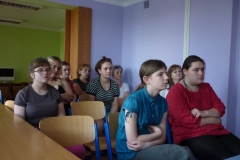 27.05.2014r. Spotkanie z uczennicami w Bursie Międzyszkolnej